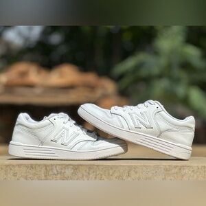 New Balance 480 Triple White (GS) - Size‎ 3Y (Kids)